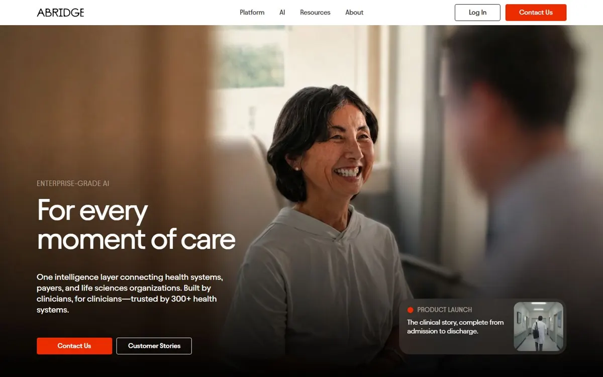 Abridge website