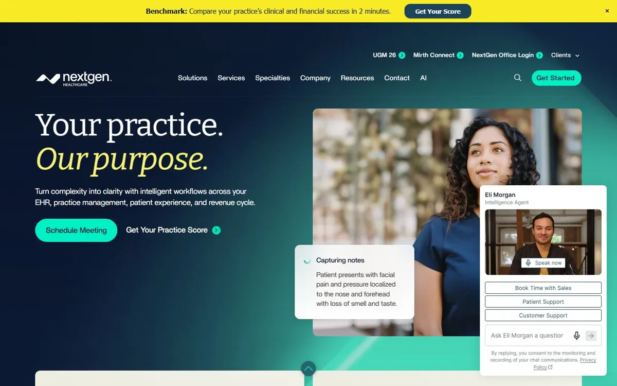 NextGen Office website